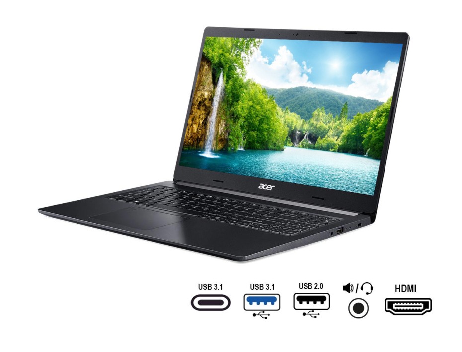 LAPTOP ACER CORE I5 ASPIRE 1035G1 A515-55-588C, PANTALLA 15.6 PULGADAS HD, RAM 8GB, DISCO SOLIDO SSD 512GB, WINDOWS FREE (NX.HSHAA.003)
