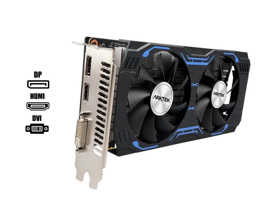 TARJETA DE VIDEO ARKTEK GTX 1660 SUPER 6GB GDDR6 NVIDIA MATRIX 192 BITS (AKN1660SD6S6GH1)