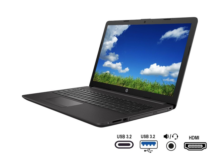LAPTOP HP CORE I3 1005G1 250 G8, PANTALLA 15.6 PULGADAS HD, RAM 4GB, DISCO DURO 1TB, WINDOWS FREE (2P5L8LT#ABM)