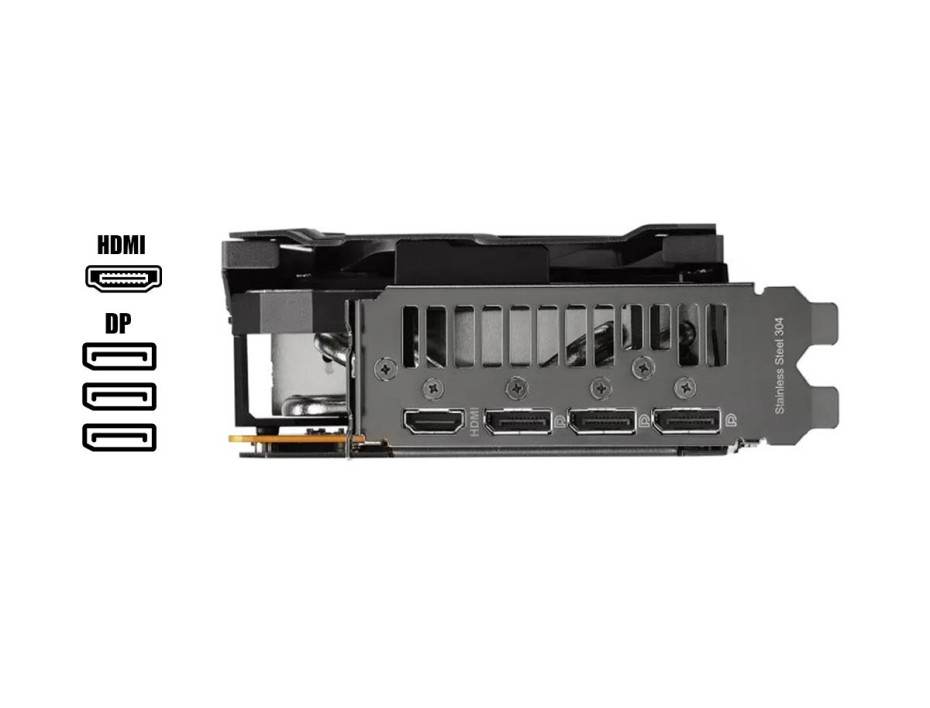 Tarjeta De Video Asus Rx 6900 Xt Tuf Gaming Oc 16gb Gddr6 (90yv0ge0-mtam00) Radeon 256 Bits, 3 Ventiladores