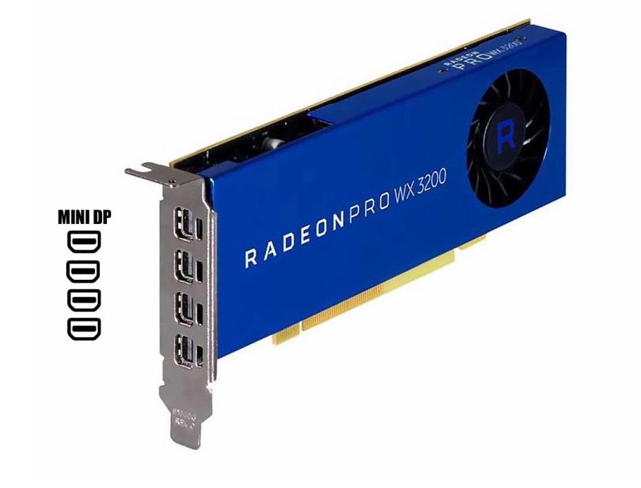 Tarjeta De Video Biostar Wx 3200 Pro 4gb Gddr5 (100-506115) Radeon 128 Bits, 1 Ventilador