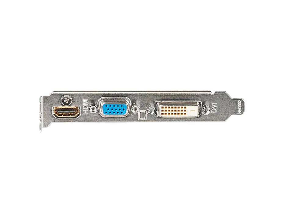 TARJETA DE VIDEO GIGABYTE GT 730 2GB DDR3 GEFORCE NVIDIA 64 BITS, 1 VENTILADOR (GV-N730D3-2GI)