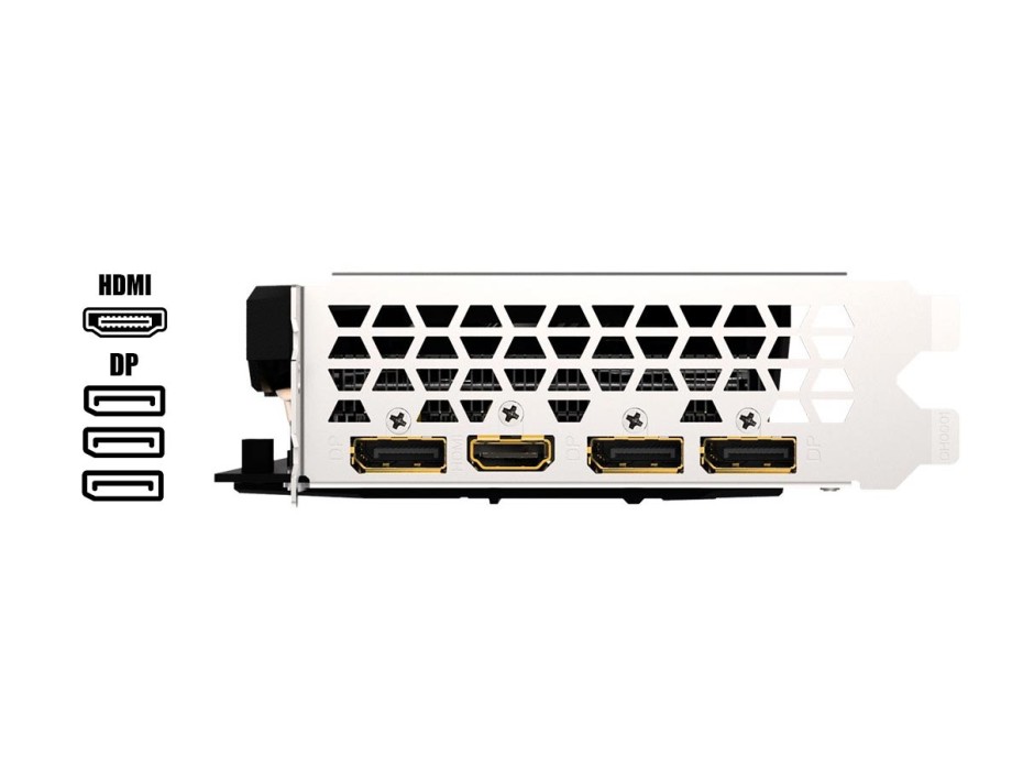 TARJETA DE VIDEO GIGABYTE RTX 2060 6GB GDDR6 NVIDIA D6 192BITS (GV-N2060D6-6GD)