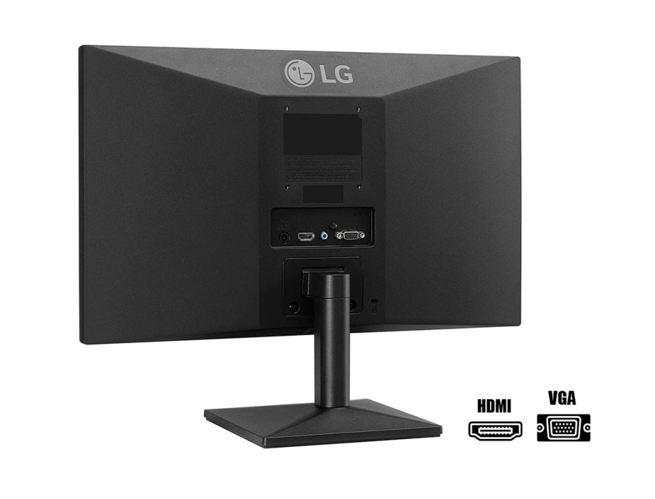 MONITOR LG 20 PULGADAS ,LED 20MK400H, TN PLANO, RESOLUCION 1366 X 768 , PUERTO 1 HDMI 1 VGA, FRECUENCIA 60HZ, 5MS (20MK400H-B)