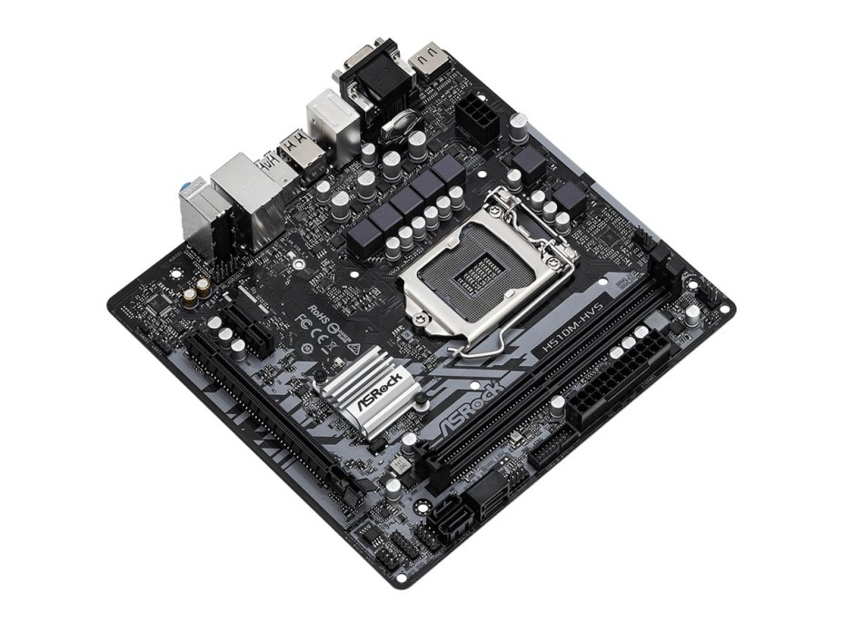 PLACA MADRE ASROCK H510M-HVS R2.0, PARA PROCESADORES INTEL LGA 1200, 2 RANURAS DE MEMORIA DDR4 HASTA 64 GB BUSS 3200 MHZ, 10MA 11G.(90-MXBGT0-A0UAYZ)