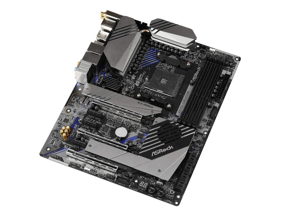 Placa Madre Asrock X570 Creator (90-mxbaw0-a0uayz) Socket Am4, Ram Ddr4 Buss 4666oc Mhz, Wifi 6