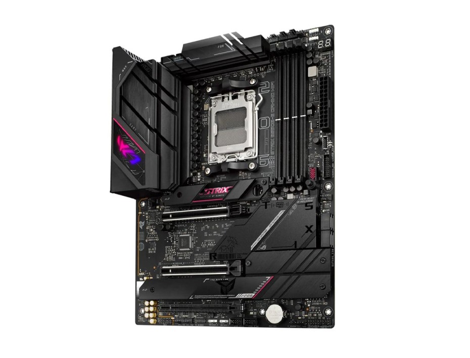PLACA MADRE ASUS ROG STRIX B650E-E GAMING WIFI, PARA PROCESADORES AMD RYZEN AM5, 4 RANURAS DDR5 HASTA 128GB BUSS 4800 MHZ, SERIE 7000 (90MB1BQ0-M)
