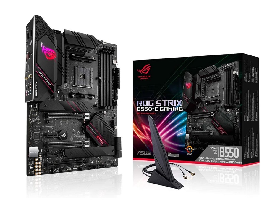 PLACA MADRE ASUS ROG STRIX B550-E GAMING AM4 | LED- RGB (ROG STRIX B550-E GAMING)