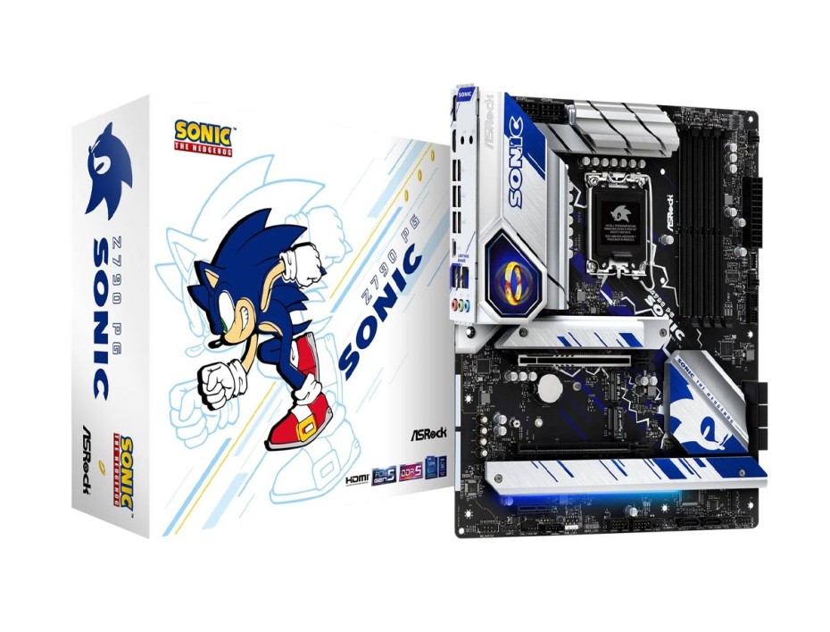 Placa Madre Asrock Z790 Pg Sonic (90-mxbkf0-a0uayz) Socket Lga 1700, Ram Ddr5 Bus 7200mhz, 14va, 13va, 12va Gen
