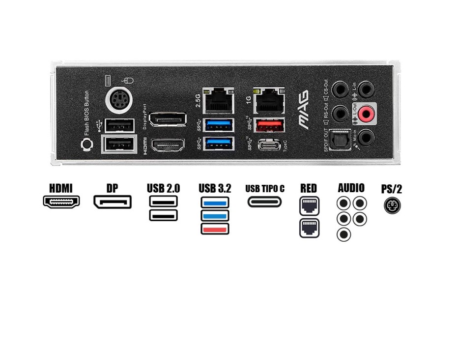 PLACA MADRE MSI MAG B550 TOMAHAWK AM4 (911-7C91-020 )