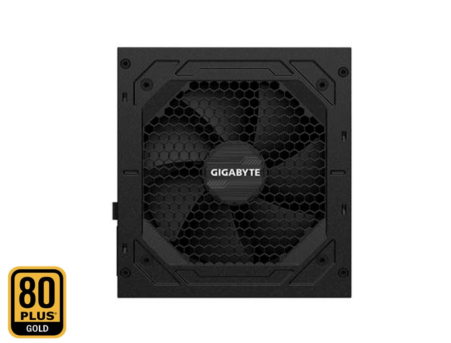 FUENTE DE PODER GIGABYTE 850W ATX, GOLD 80 PLUS, MODULAR, COLOR NEGRO (GP-P850GM)