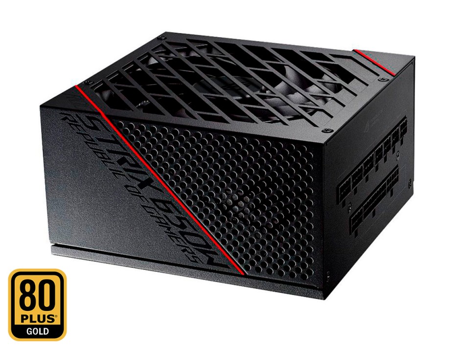 FUENTE DE PODER ASUS 650W ATX, GOLD 80 PLUS, ROG STRIX 650G MODULAR, COLOR NEGRO (90YE00A1-B0AA00)