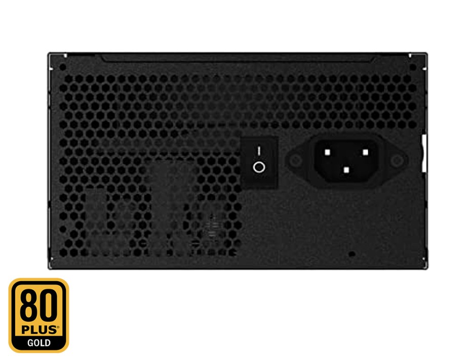 FUENTE DE PODER GIGABYTE 650W, P650G, ATX, GOLD 80 PLUS, NO MODULAR, COLOR NEGRO (GP-P650G-US GUS)