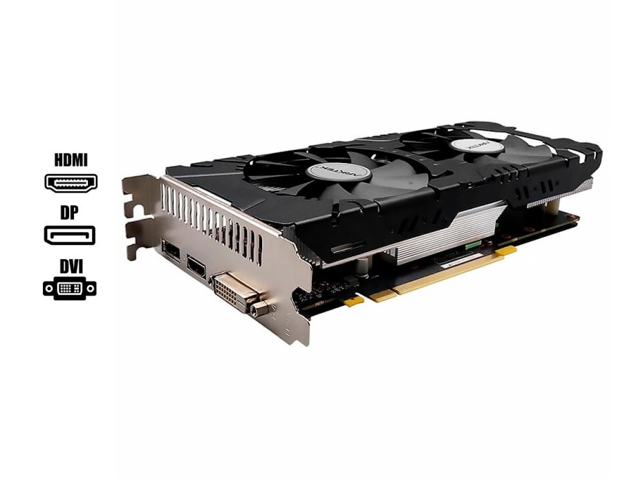 TARJETA DE VIDEO ARKTEK RTX 2060 6GB GDDR6 NVIDIA HYPERION 192 BITS (AKN2060D6S6GH1)