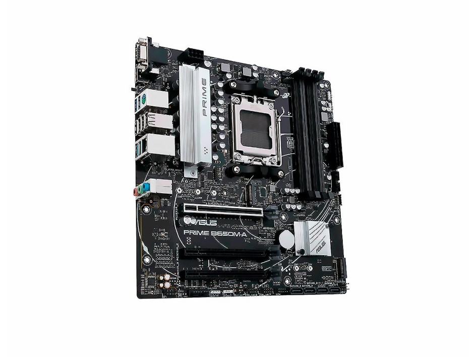 PLACA ASUS PRIME B650M-A-CSM, PARA PROCESADORES AMD RYZEN AM5, 4 RANURAS DE MEMORIA DDR5 HASTA 128GB BUSS  5600 OC, SERIES 7000 (PRIME B650M-A-CSM DD)