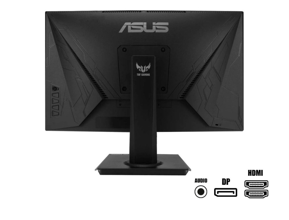 MONITOR ASUS 23.6 PULGADAS, GAMING LED TUF VG24VQE FHD, PUERTO 2 HDMI DISPLAYPORT, 1MS, FRECUENCIA165HZ ( VG24VQE )