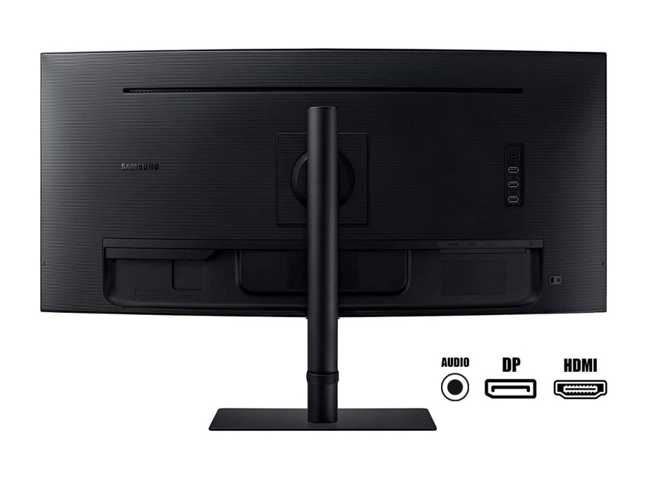 MONITOR SAMSUNG 34 PULGADAS, CURVO ULTRAWIDE LED, PUERTO HDMI DISPLAYPORT, 5MS, 100HZ FREESYNC (LS34A650UXLX)