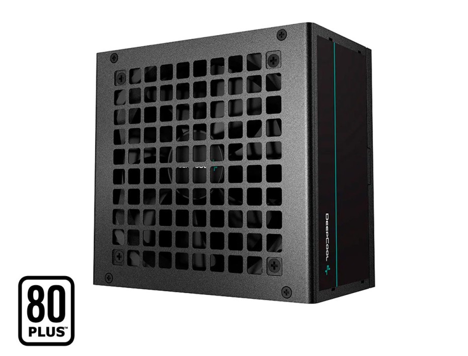 FUENTE DEEP COOL 600W, PF600, 80 PLUS - ATX 80 WHITE NO MODULAR NEGRO (PF600DN0)