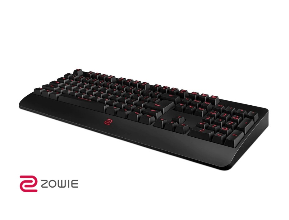 TECLADO ZOWIE GAMER CELERITAS II, CON ILUMINACION RGB LED, SWITCH OPTICO LED - ROJO (9H.N0EAB-A2L)