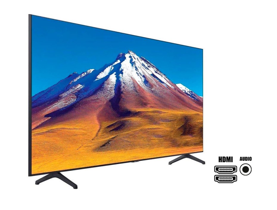 MONITOR TV SAMSUNG 43 PULGADAS, SMART LED 4K ULTRA HD, RESOLUCION 3840 X 2160, PUERTO 2 HDMI, FRECUENCIA 60HZ, CONTROL (UN43TU6900G)