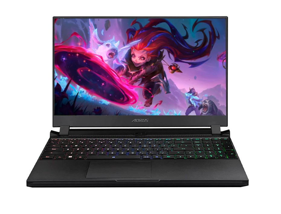 LAPTOP GIGABYTE CORE I7 12700H AORUS 5 SE4, PANTALLA 15.6 FHD 144HZ,RAM 16GB (2X8),SSD M.2 512GB, VIDEO 3070 8GB NVIDIA, WI11 H (AORUS5SE4-73LA513SH )