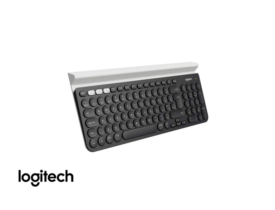 TECLADO LOGITECH INALAMBRICO K780, CON ILUMINACION LED DE CANALES BLUETOOTH, INDICADOR LUMINOSO DE CARGA, COMPATIBLE HASTA 3 DISPOSITIVOS (920-008026)