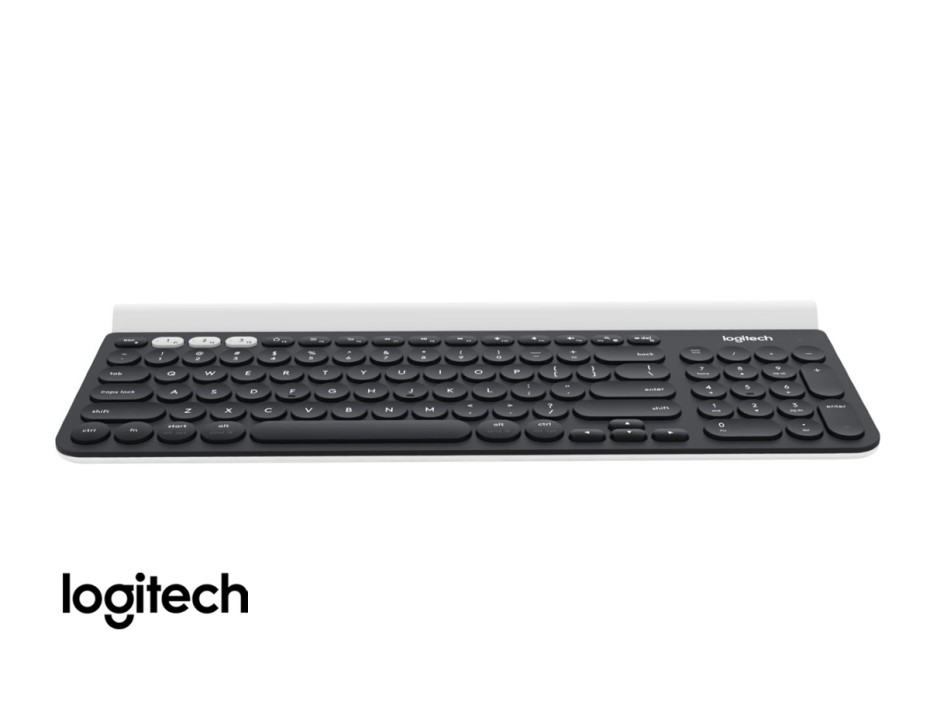 TECLADO LOGITECH INALAMBRICO K780, CON ILUMINACION LED DE CANALES BLUETOOTH, INDICADOR LUMINOSO DE CARGA, COMPATIBLE HASTA 3 DISPOSITIVOS (920-008026)