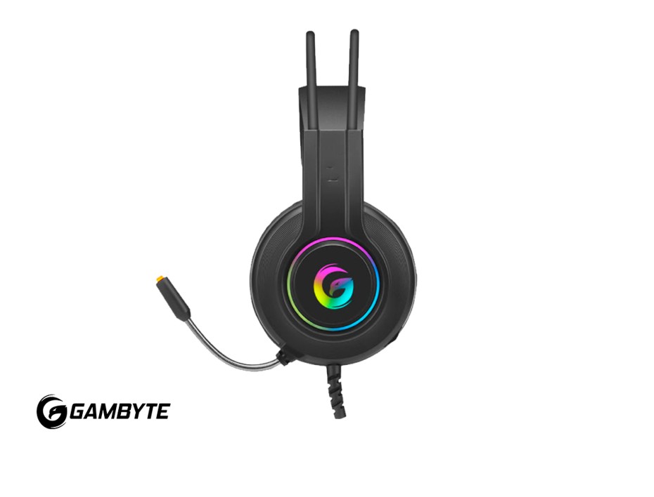AURICULAR GAMBYTE TRITON G-V2, COLOR NEGRO, GAMING 5.1, CON MICROFONO, ENTRADA USB, LUZ LED RGB, PARA JUEGOS, ALMOHADILLAS SUAVES (GI-TRITONGV2-MR)