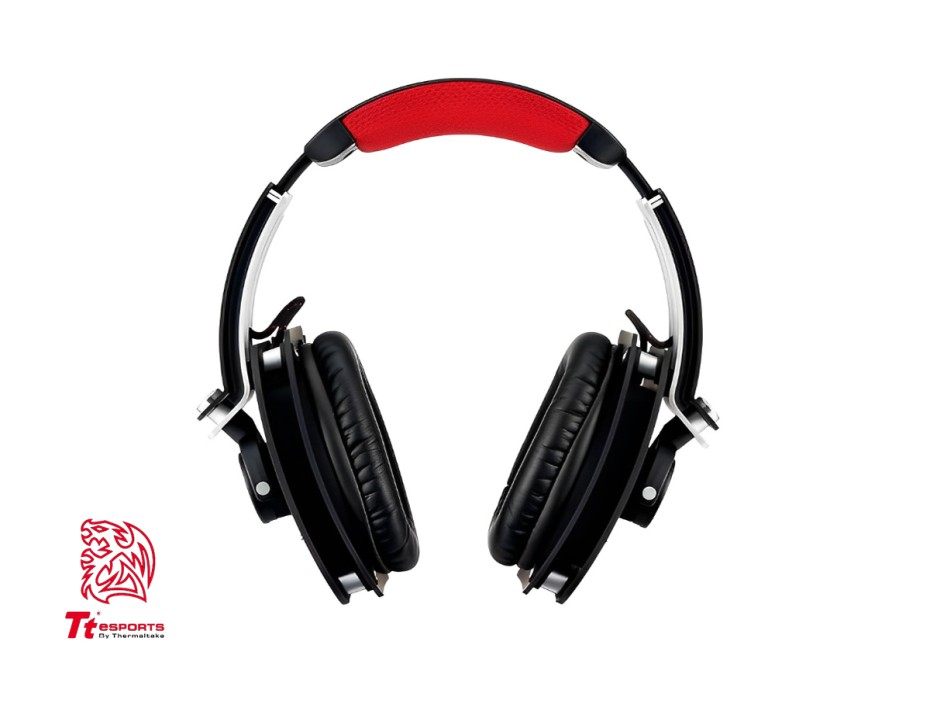 AURICULAR THERMALTAKE LEVEL10 MHT GAMING, CON MICROFONO, CONEXION USB, LUZ LED RGB,CONROL DE VOLUMEN, ALMOHADILLAS SUAVES, COLOR NEGRO (HT-LTM010ECBL)