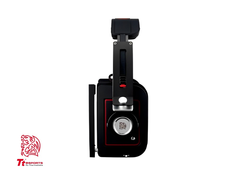 AURICULAR THERMALTAKE LEVEL10 MHT GAMING, CON MICROFONO, CONEXION USB, LUZ LED RGB,CONROL DE VOLUMEN, ALMOHADILLAS SUAVES, COLOR NEGRO (HT-LTM010ECBL)