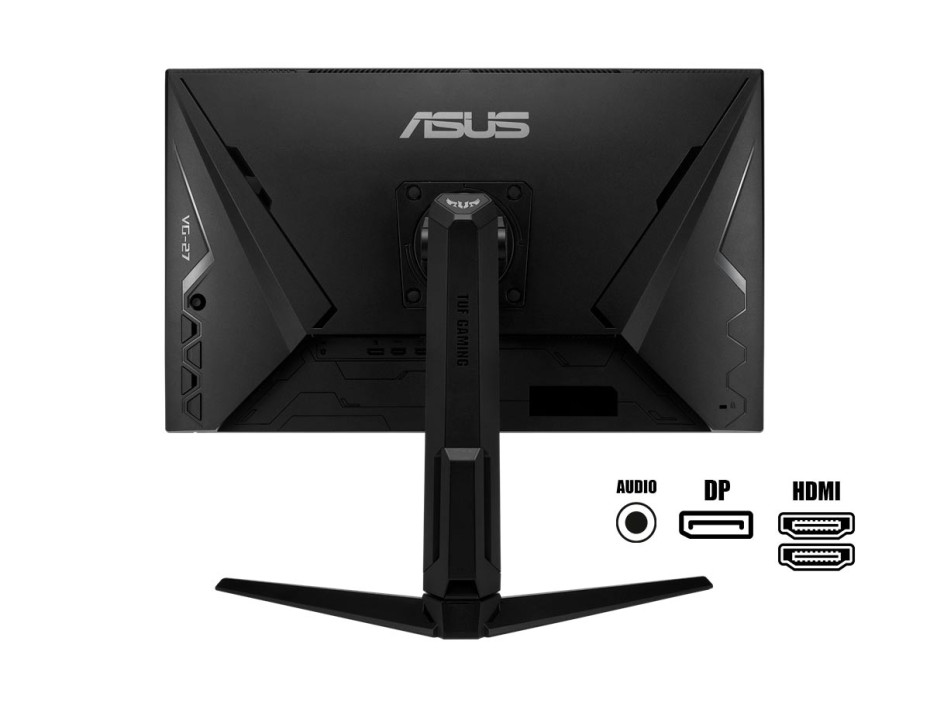 MONITOR ASUS 27 PULGADAS GAMER TUF VG279QL1A, IPS FULL HD 1080P, PUERTO 2 HDMI 1 DISPLAYPORT, FRECUENCIA 165HZ, 1MS, HDR (90LM05X0-B011B0)
