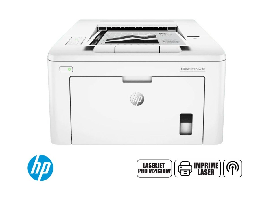 IMPRESORA HP LASERJET PRO M203DW, IMPRIME RED ETHERNET 10/100 (G3Q47A#697)