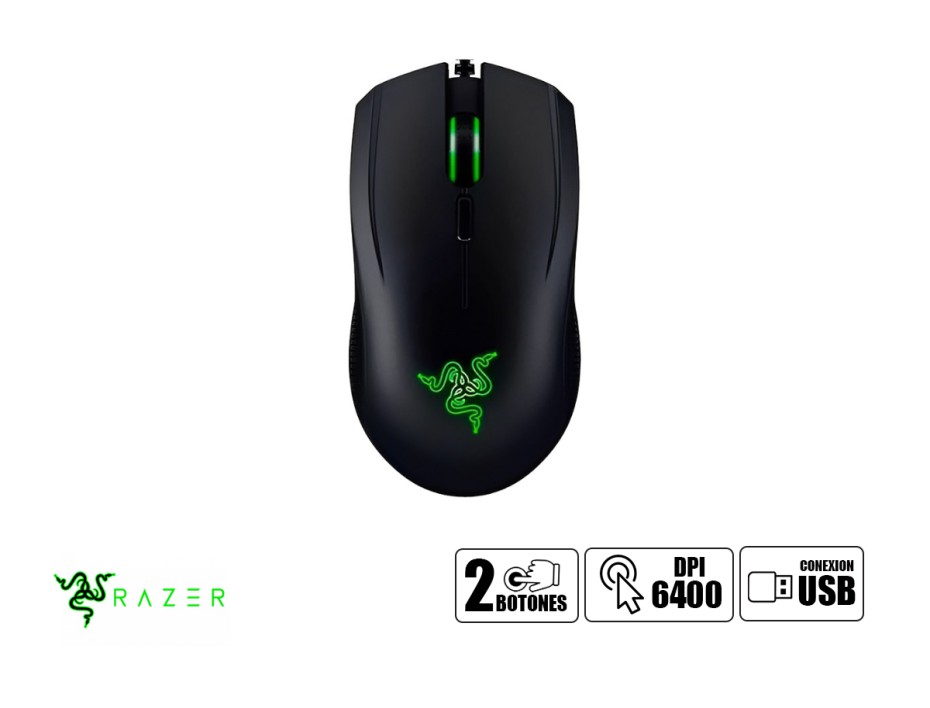 KIT 2 EN UNO - MOUSE+PAD MOUSE - MOUSE RAZER ABYSSUS LITE + PAD MOUSE GOLIATHUS MOBILE (RZ83-02730100-B3M1)