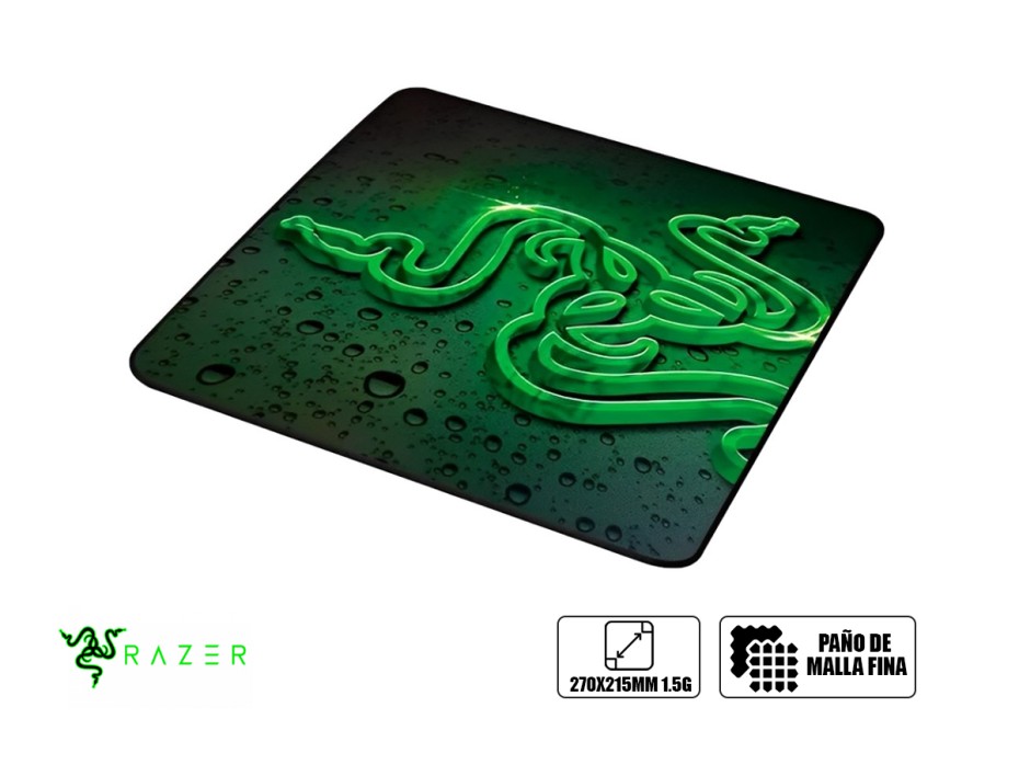 KIT 2 EN UNO - MOUSE+PAD MOUSE - MOUSE RAZER ABYSSUS LITE + PAD MOUSE GOLIATHUS MOBILE (RZ83-02730100-B3M1)