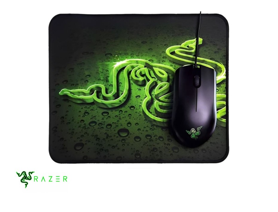 KIT 2 EN UNO - MOUSE+PAD MOUSE - MOUSE RAZER ABYSSUS LITE + PAD MOUSE GOLIATHUS MOBILE (RZ83-02730100-B3M1)