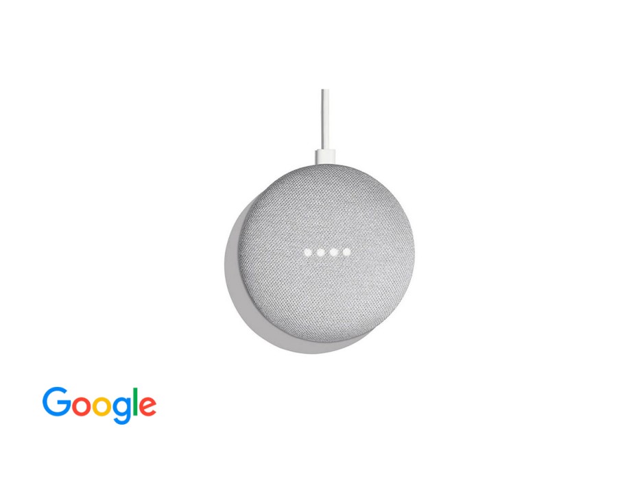 PARLANTE GOOGLE HOME MINI ASISTENTE DE VOZ INTELIGENTE, COLOR GRIS (GA00210-LA)