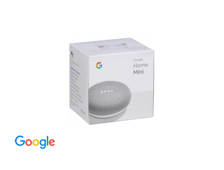 PARLANTE GOOGLE HOME MINI ASISTENTE DE VOZ INTELIGENTE, COLOR GRIS (GA00210-LA)