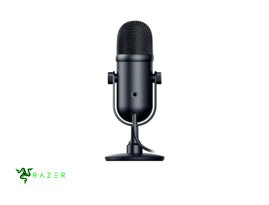 Microfono Razer Seiren V2 X (rz19-04050100-r3u1) Interfaz Usb, Negro