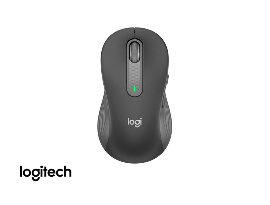 MOUSE INALAMBRICO LOGITECH SIGNATURE M650 SILENT, HASTA 4000 DPI, CON RECEPTOR USB, DISEÑO ERGONOMICO, 5 BOTONES, BLACK (910-006250)