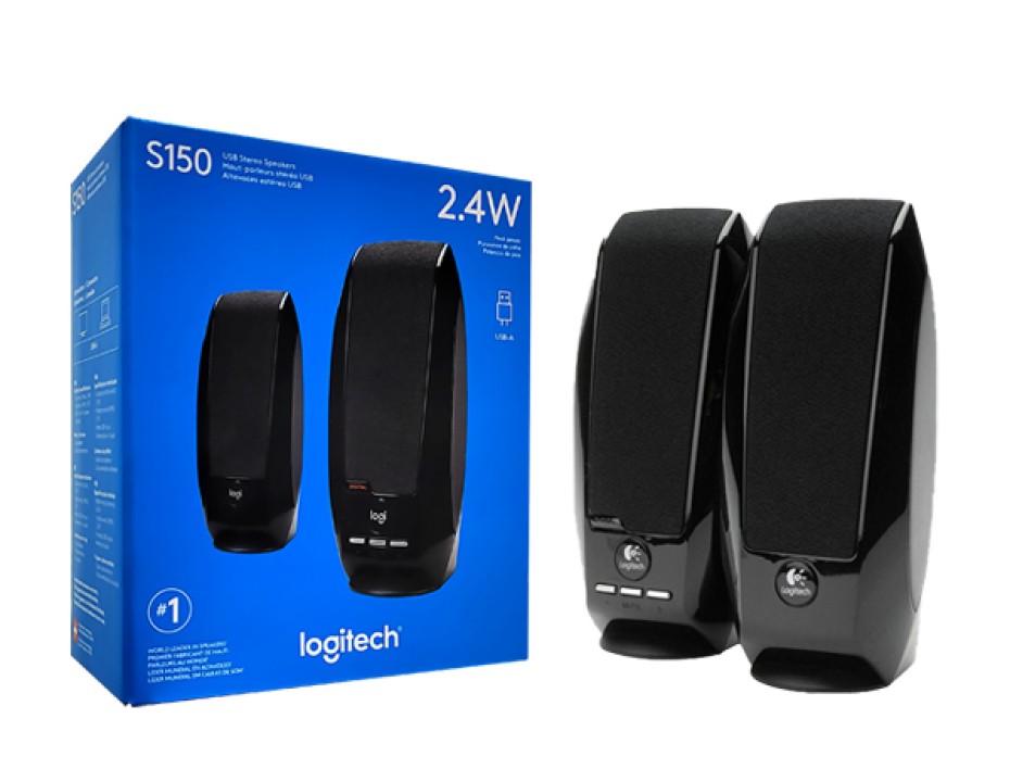 Bocinas Logitech S150 Alámbrico USB 1.2W 980-001004