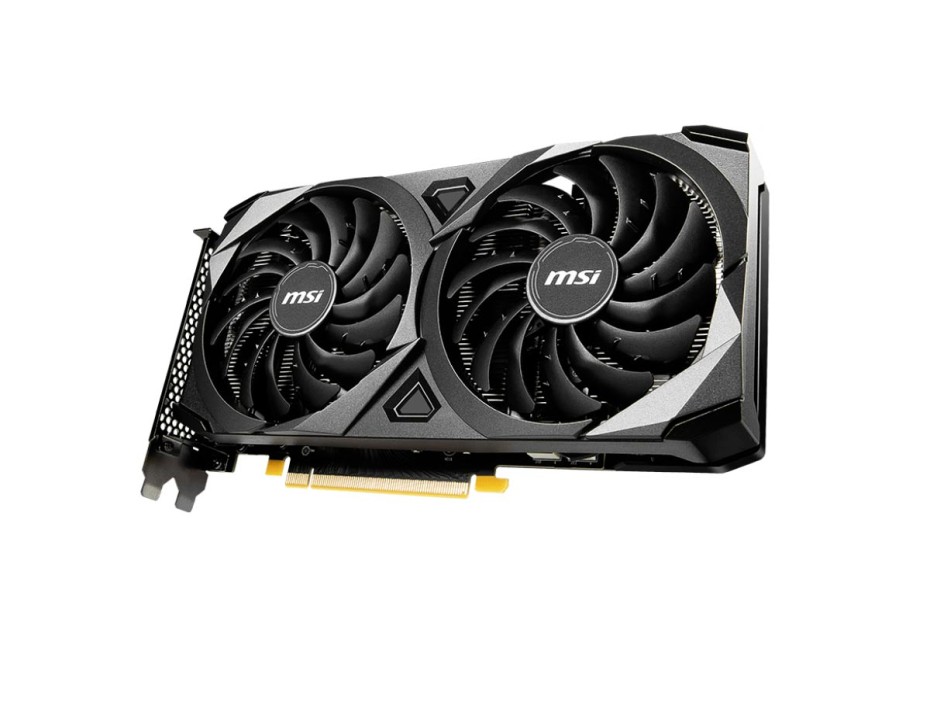 TARJETA DE VIDEO MSI RTX3060 VENTUS 2X OC 12GB GDDR6 NVIDIA  192BITS (912-V397-664)