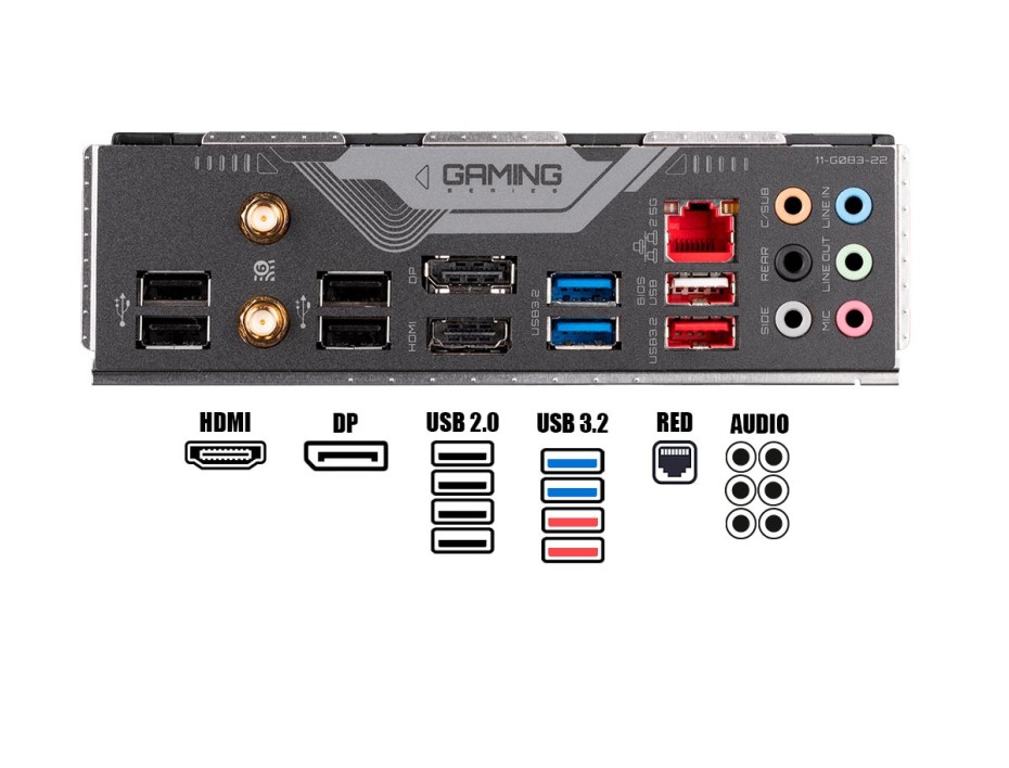 PLACA GIGABYTE B760 GAMING X AX DDR4, PARA PROCESADORES INTEL LGA 1700, 4 RANURAS DE MEMORIA DDR4 HASTA 128GB,12VA 13VA GEN (B760 GAMING X AX DDR4)