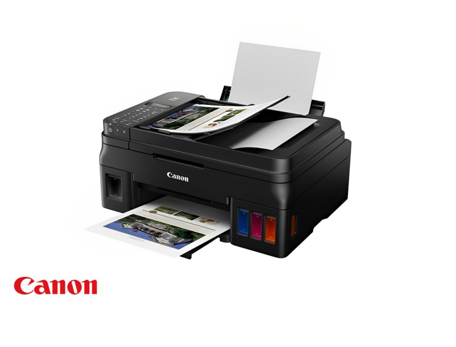 IMPRESORA CANON MULTIFUNCIONAL PIXMA G4110, C/ TANQUE IMPRIME ESCANEA FOTOCOPIA INALAMBRICA (G4110 LAM)