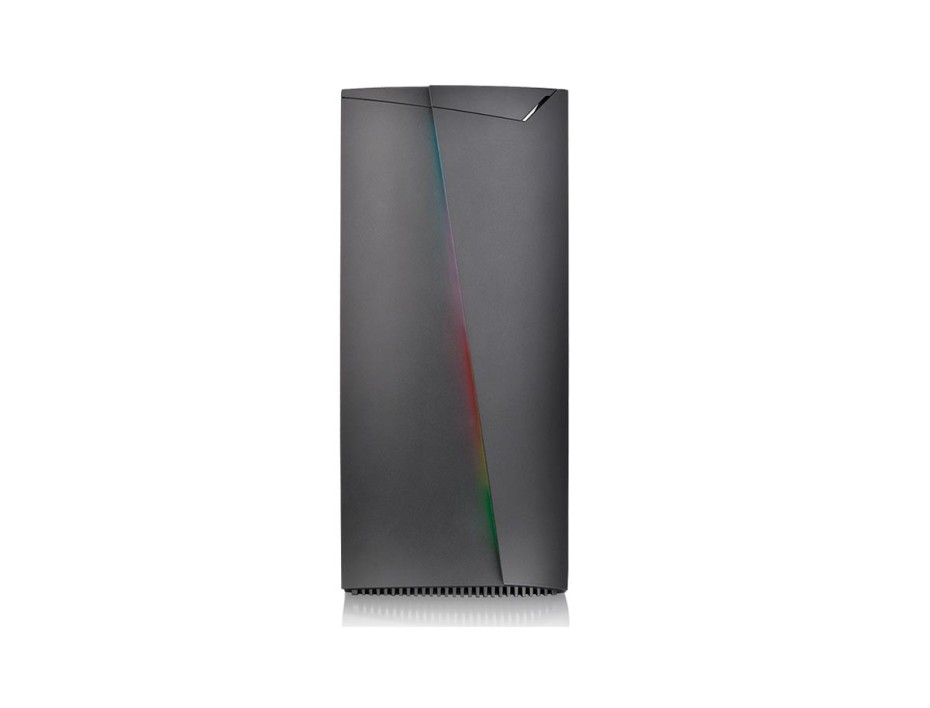 CASE THERMALTAKE H350 TEMPERED GLASS FUENTE 600W, CON PANEL LATERAL DE VIDRIO TEMPLADO, 1 VENTILADOR LED  RGB, 3 PUERTOAS USB, NEGRO (CA-3R9-60M1WU-00