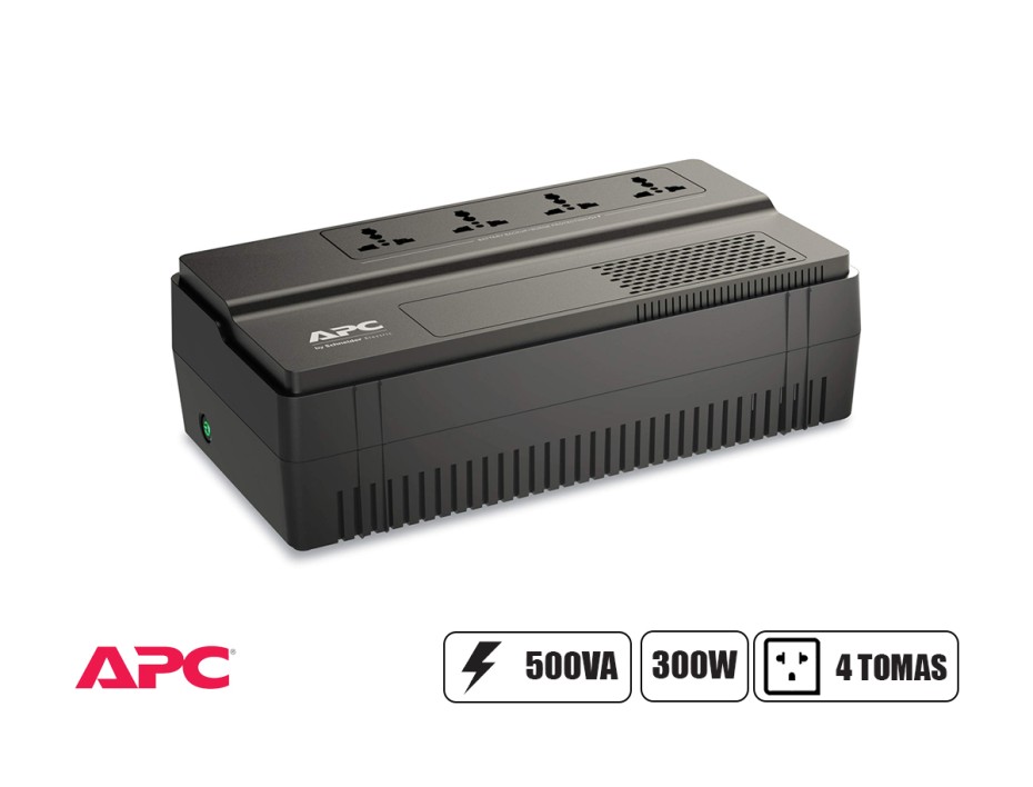 UPS APC  500VA | 300W (BV500I-MS)