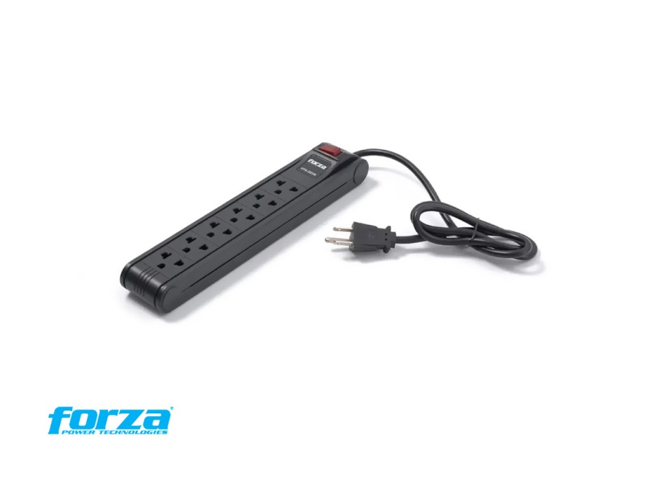 SUPRESOR DE PICO FORZA 6 TOMAS (FPS-005B)