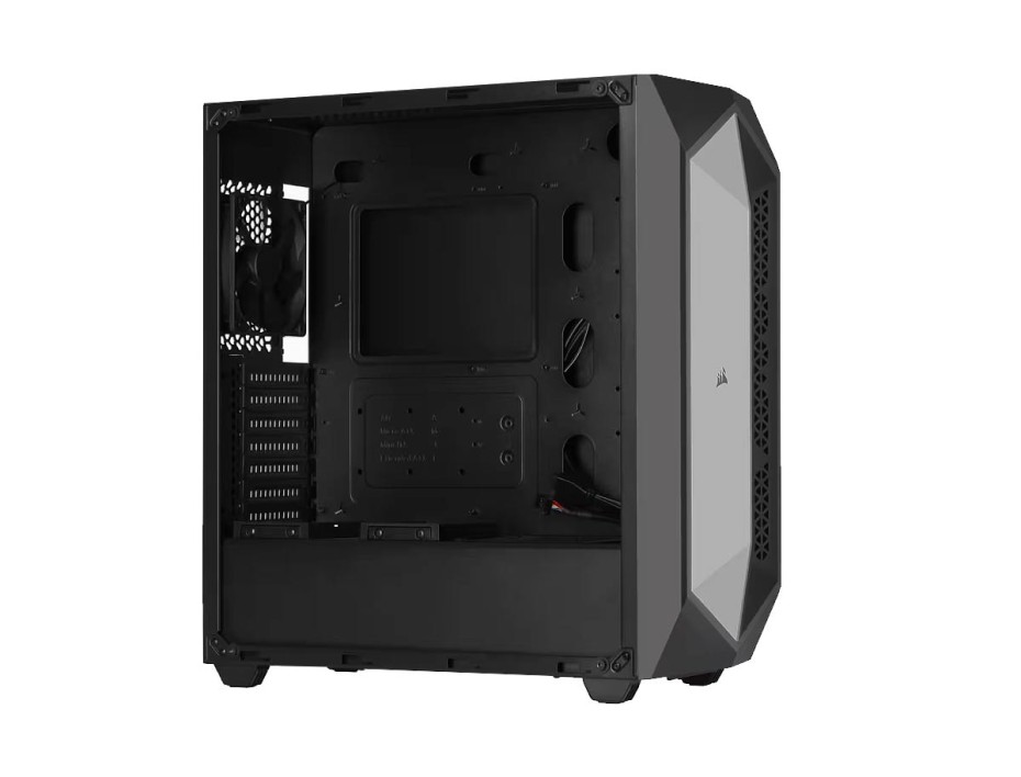 CASE CORSAIR 470T RGB, S/ FUENTE NEGRO 1 PANEL VIDRIO (CC-9011215-WW)
