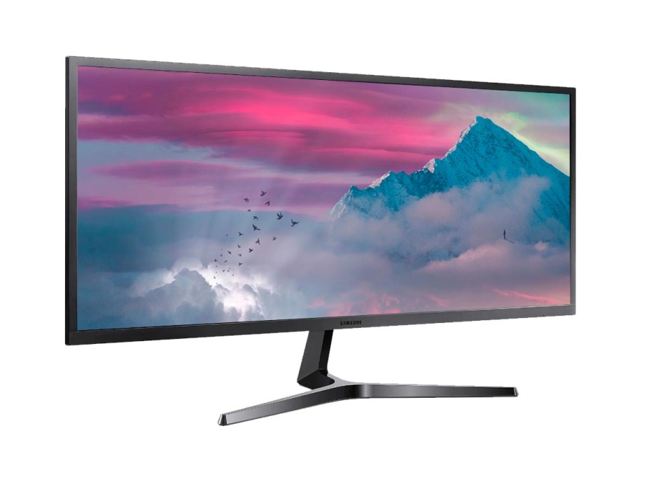 MONITOR SAMSUNG 34 PULGADAS, 4K LS34J550W, LED, PUERTO HDMI DISPLAYPORT, 4MS, 75HZ FREESYNC (LS34J550WQLXPE)