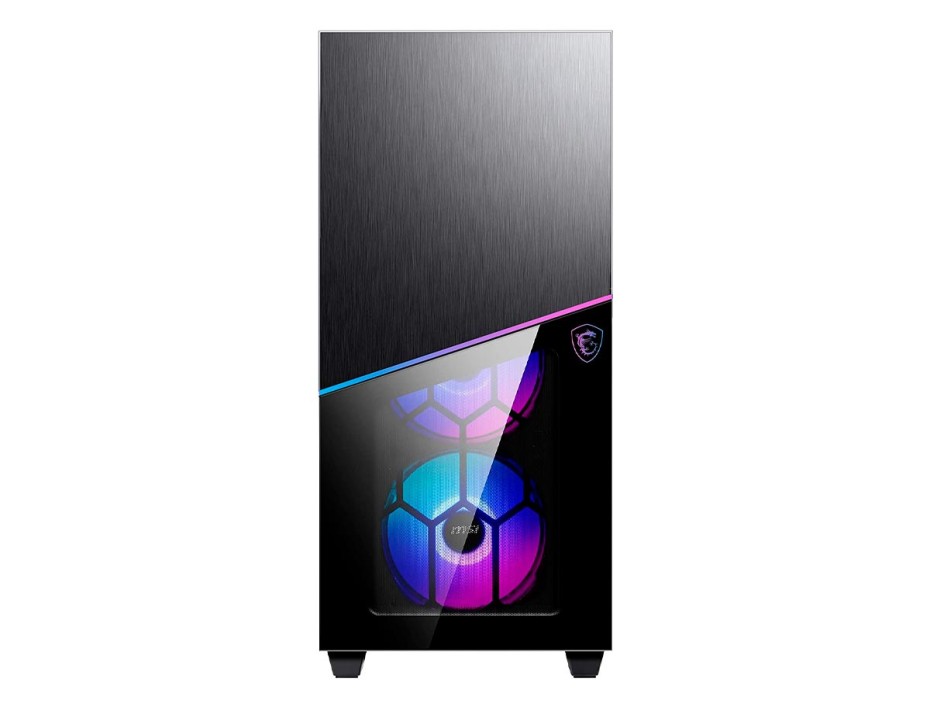 CASE MSI MPG SEKIRA 100R MID TOWER S/ FUENTE | NEGRO | PANEL VIDRIO LED-ARGB (306-7G05G11-W57)