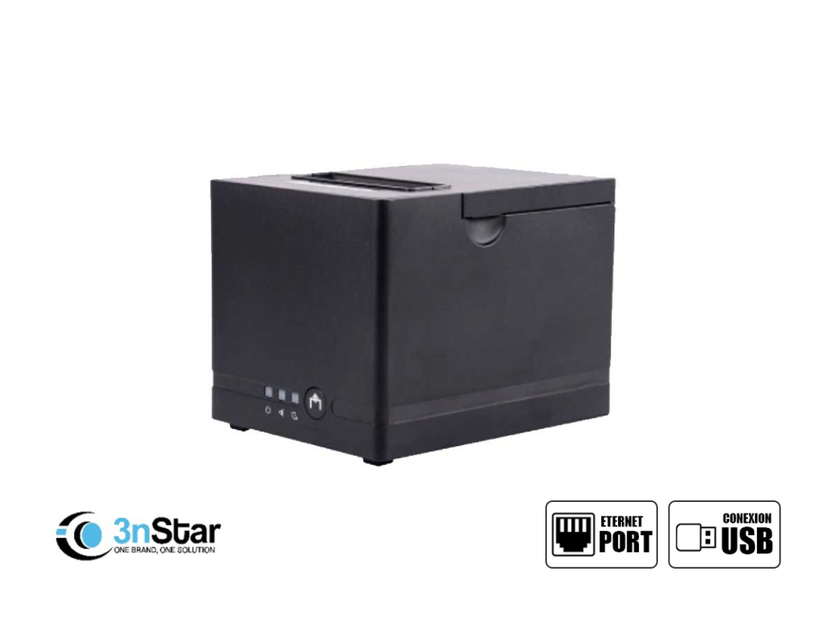 IMPRESORA MINI TERMICA ECLINE C8250 ( EC-PM-C250 ) IMPRIME - TICKETS | NEGRO | U